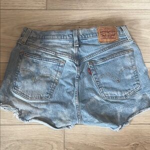 Levi's Blue Jean Shorts Classic Style